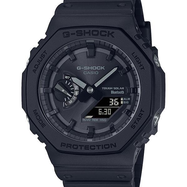 （保護フィルム付き）Gショック G-SHOCK ソーラー 腕時計 メンズ GA-B2100-1A1JF ジーショック