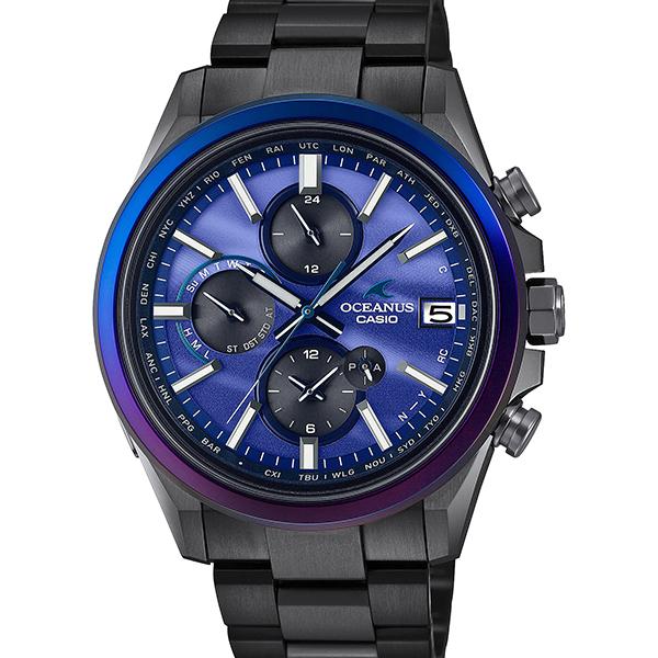 OCEANUS 電波ソーラー ブルー OCW-T4000AWB-2AJF CASIO カシオ