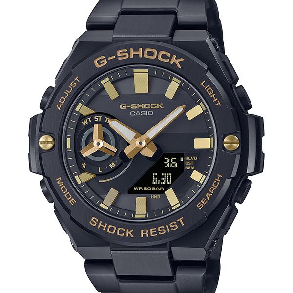 G-SHOCK G-STEEL Gスチール 黒 ゴールド GST-B500BD-1A9JF CASIO G-SHOCK G-STEEL Gスチール 黒 ゴールド GST-B500BD-1A9JF CASIO