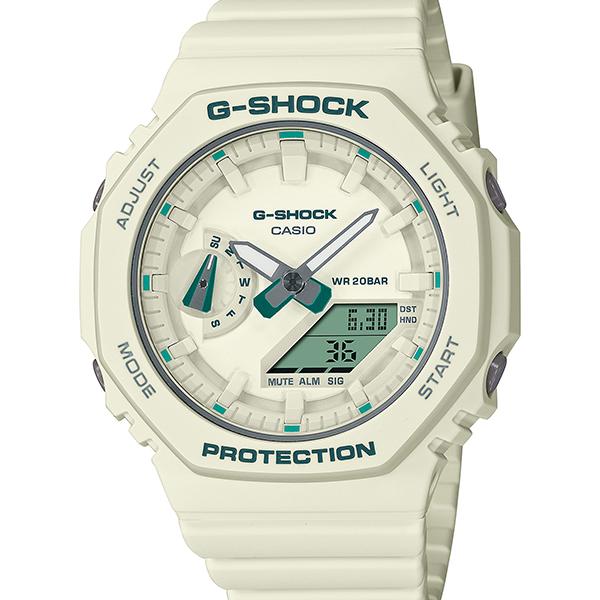 G-SHOCK GMA-S2100GA ミッドサイズ G-SHOCK ミッドサイズ グリーンアクセント ホワイト GMA-S2100GA-7AJF