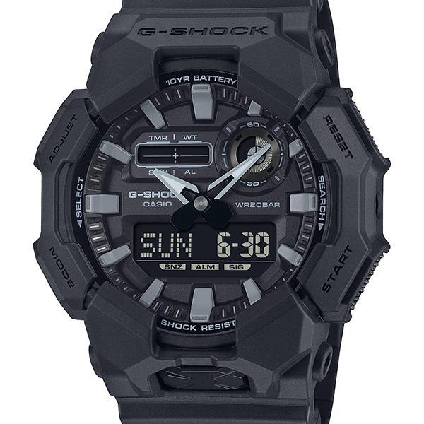 良品 CASIO メンズ腕時計Gショック黒ブラック存在感スマート新品電池交換済み G-SHOCK Gショック ジーショック カシオ CASIO 10年バッテリー