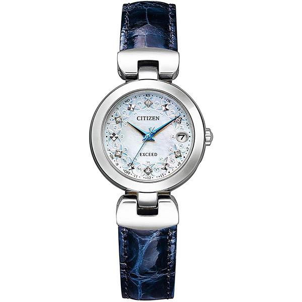CITIZEN　EXCEED　腕時計　エコドライブ　ソーラー　腕時計 EXCEED(CITIZEN) エコドライブ 電波時計 花冠 限定モデル500本 ES9420