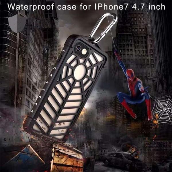 Spiderman完全防水ケース Iphone7 Iphone7plus ケース 新登場スパイダーマン個性的 ストラップ人気waterproof Ip 68防水耐衝撃水没最強スーパーカバー Ip7 Zhizhuxia Bousui Immortal1 通販 Yahoo ショッピング