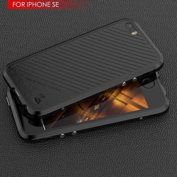 Iphone5 Iphone5s Iphonese バンパーアルミケース ストラップホール付き 強化ガラス付き レザー保護シール Iphone Se メタルフレームハードカバー Buyee Buyee Japanischer Proxy Service Kaufen Sie Aus Japan
