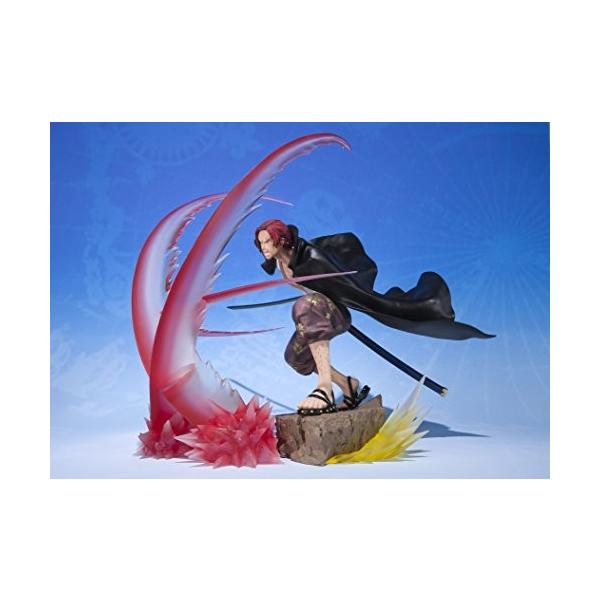 フィギュアーツzero One Piece シャンクス 覇王色の覇気 正規品新品未使用品 約180mm Absamp Pvc製 塗装済み完成品フィギュア
