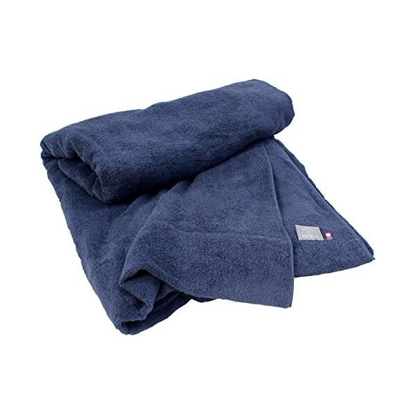 Hotels ホテルズ 日本製 今治ブランド ネイビー タオルケット 認定 タオルケット 今治タオル シングル 布団 寝具 タオルケット Day King 1枚 Hiorie ヒオリエ