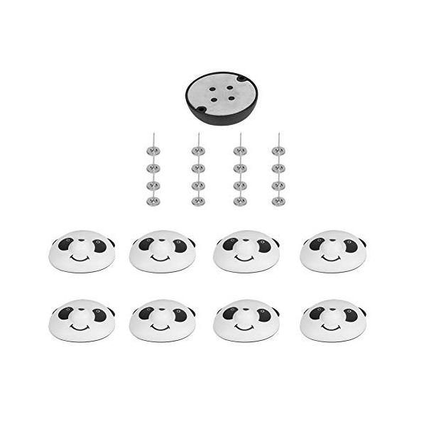 Yosoo ベッドシートファスナー 布団固定用 お布団 シーツ Sale ズレ防止 掛け布団カバー 掛け布団の中身のズレ落ち防止 滑り止め パンダ 使いやすい