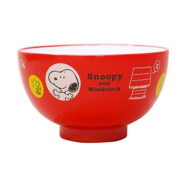 Peanuts ピーナッツ スヌーピーズ ハウス レッド 直径10 5cm 塗汁椀 登場大人気アイテム
