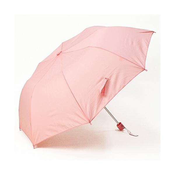オンブレッロ ジウ 子供 折たたみ傘 50ｃｍ 8本骨 指を挟みにくい安全開閉 無地 安心の定価販売 軽量 ピンク Sc 5008 簡単開閉