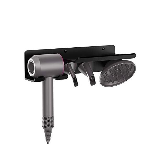 ヘアドライヤーホルダー ヘアドライヤー収納ラック Dysonヘアドライヤー専用 収納ラック アクリル 浴室 家庭用 美容院 洗面所 店内全品対象 お風呂