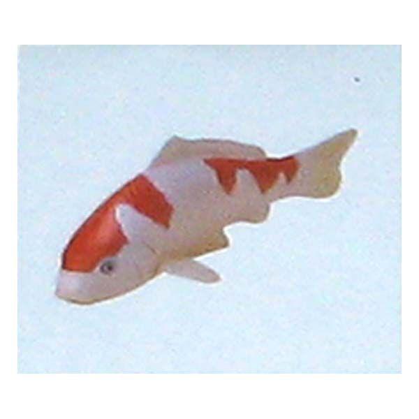 フルタ＆海洋堂 チョコエッグ ペット動物コレクション 第2弾 036：錦鯉（紅白） 魚 食玩 おまけ フィギュア