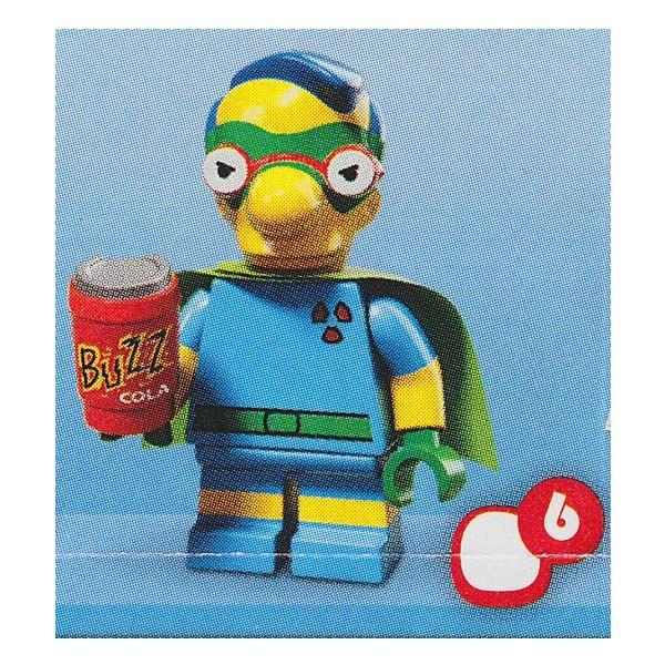 S ~jtBMA UEVv\YV[Y 2e LEGO minifigures the simpsons #71009 tH[AEgE{[Cɂӂ񂵂~nEX ~jtBO ubN