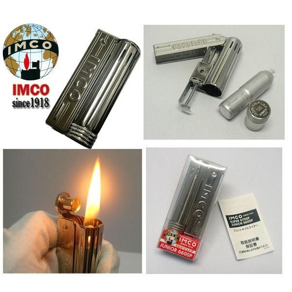 他サイト： 送料180円〜復刻版(IMCO)イムコ フリント式オイルライターTRIPLEX-JUNIOR(ジュニア)(ロゴ有り)☆おまけメンテブラシ付き！の商品画像