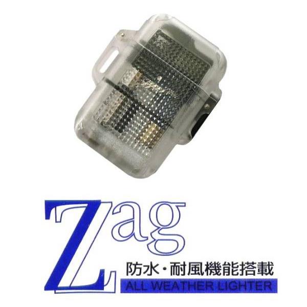 送料180円〜日本製 防水再燃機能ZAG(ザグ)ターボライター