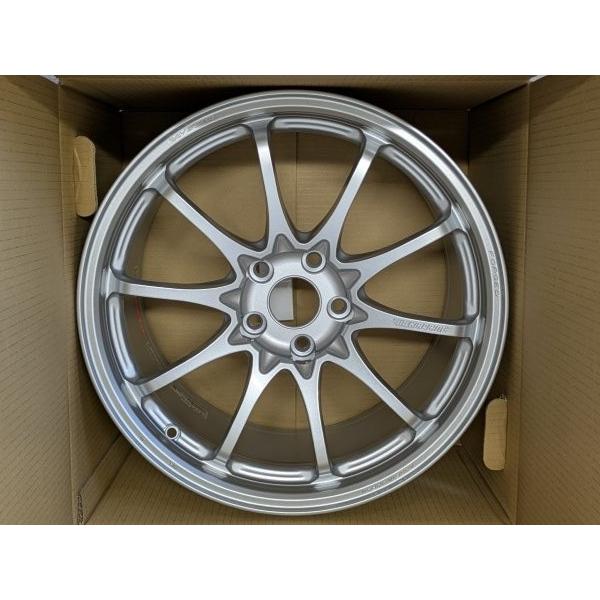特注サイズ 即納 RAYS レイズ CE28N-plus FACE4 DS ダイヤモンドシルバー 18インチ 9.5J ＋35 5H 5穴 PCD114.3 新品 2本セット