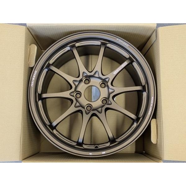 特注サイズ 即納 RAYS レイズ CE28N-plus FACE3 BR ブロンズアルマイト 17インチ　9J ＋35　5H　5穴　PCD114.3　新品 2本セット
