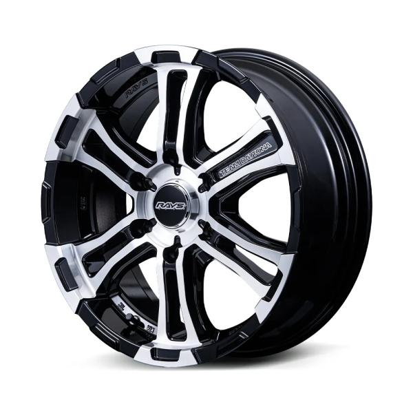 RAYS レイズ TEAM DAYTONA FDX-SG BAJ サイドグロッシーブラック 16インチ 6.5J+38 6H 6穴 139.7 4本 新品 4本セット