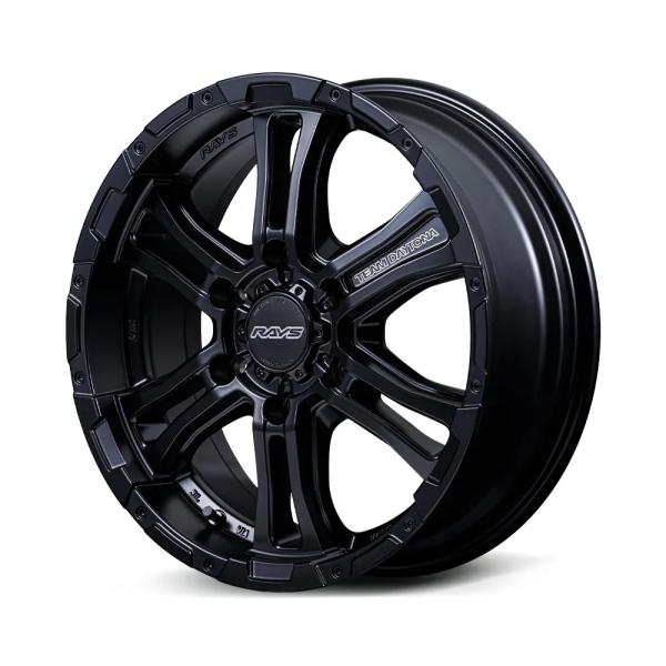 RAYS レイズ TEAM DAYTONA FDX-AG BOJ セミグロスブラック  17インチ 6.5J+38 6H 6穴 139.7 4本 新品 4本セット
