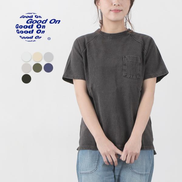 GOOD ON（グッドオン） ラグランヘビー ポケット Tシャツ ショート