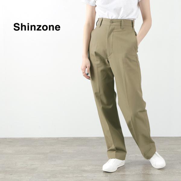 SHINZONE（シンゾーン） ハイツイスト チノパンツ / センタープレス 