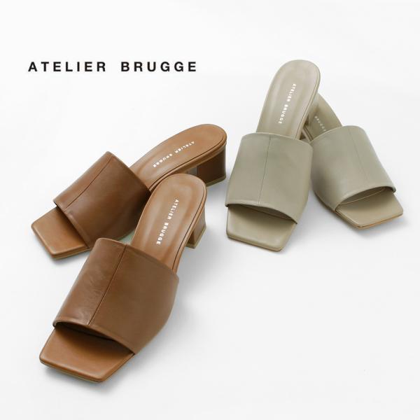 ATELIER BRUGGE（アトリエブルージュ） センターシーム スクエアトゥ