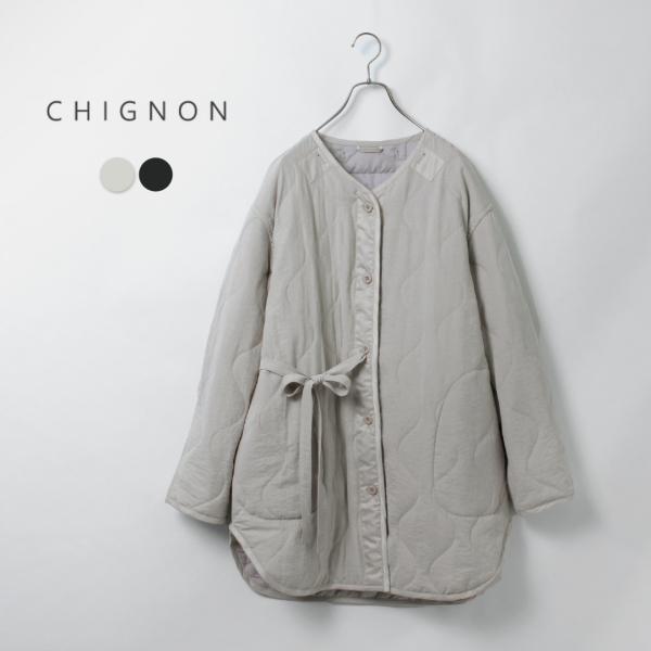 CHIGNON（シニヨン） 中綿 キルトジャケット / レディース アウター