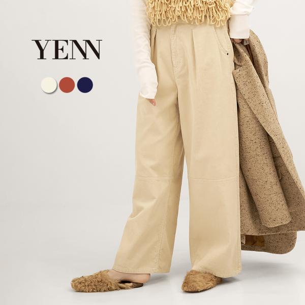 YENN YENN（イェン） ウォッシュド コーデュロイ パンツ / レディース
