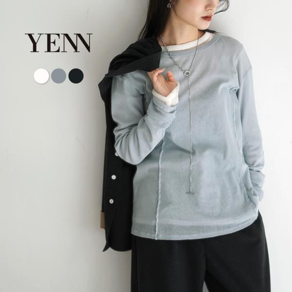 YENN（イェン） コットンチュール ロングスリーブ TEE