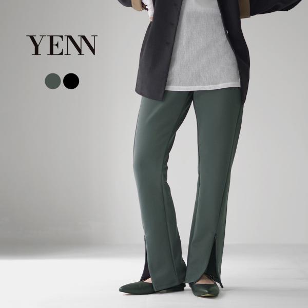 パンツ yenn YENN YENN（イェン） フロントスリット フレアパンツ / ボトムス