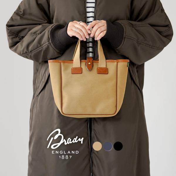 BRADY（ブレディ） #BECK ベック ミニトートバッグ イギリス製 / レディース ハンドバッグ キャンバス 本革