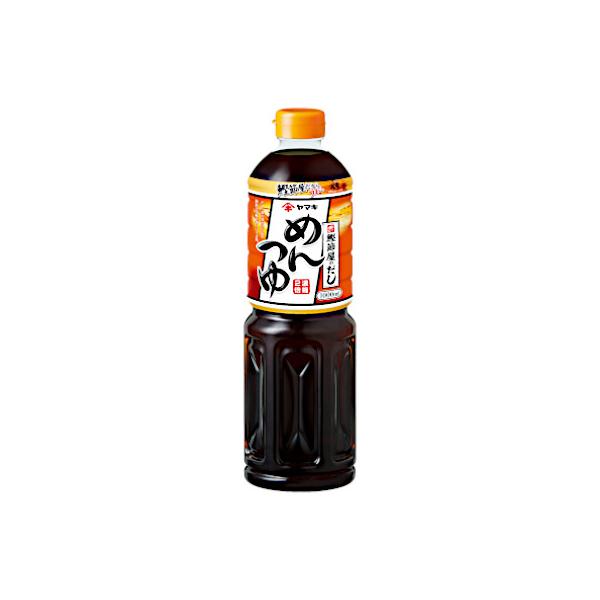 他サイト： めんつゆ 濃縮2倍 ヤマキ 1L（1000ml） ペットの商品画像