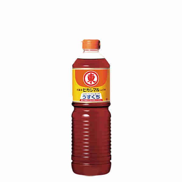 うすくちしょうゆ ヒガシマル 1L