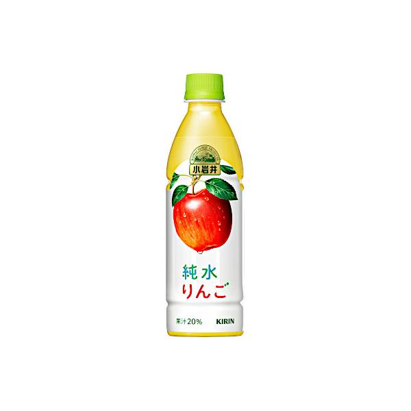 他サイト： 小岩井 純水りんご キリン 430ml ペット 24本入の商品画像