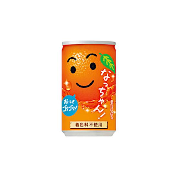 他サイト： なっちゃん オレンジ サントリー 160ml 缶 30本入の商品画像