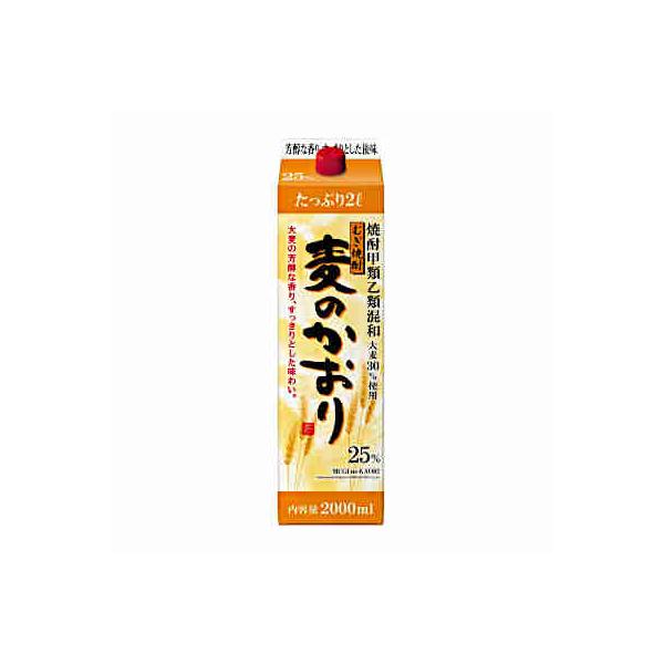 麦のかおり 麦 25度 合同酒精 2.0L(2000ml) パック 6本入