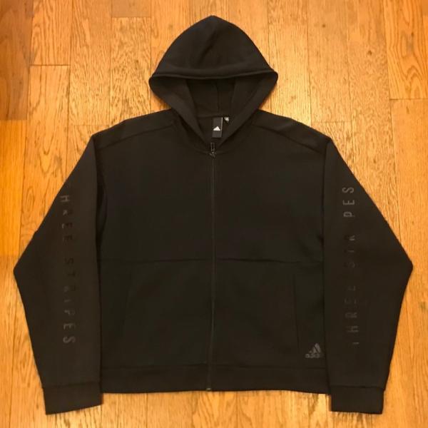 adidas（アディダス） 古着 メンズ ジップアップ パーカー (M