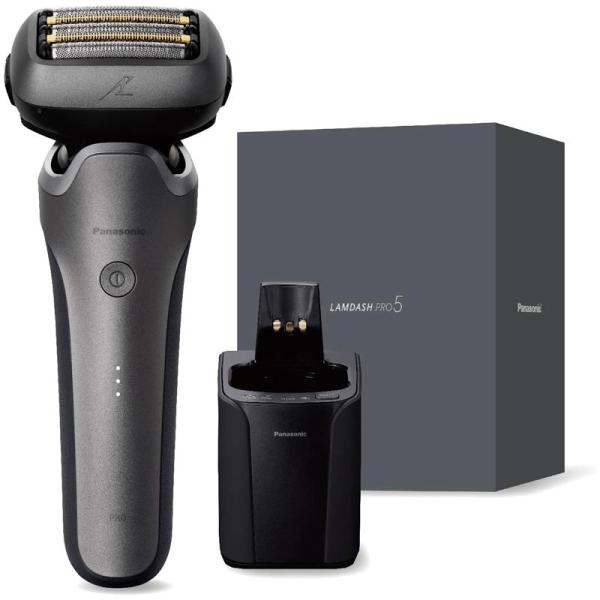 Panasonic パナソニック ラムダッシュPRO 5枚刃 全自動洗浄充電器 ES-L571U-S チタンシルバー