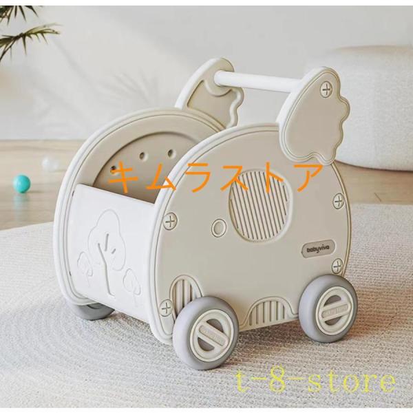 モチワゴン おもちゃ収納箱 ボックス 手押し車 赤ちゃん キッズワゴン ベビーウォーカー ワゴントイ おもちゃ収納 つかまり立ち 歩行練習