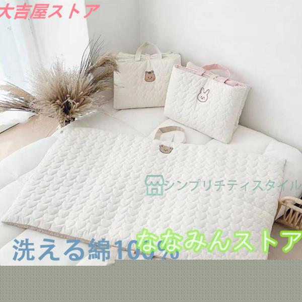 商品仕様■材質表面：綿100％裏面：綿100％中綿：ポリエステル100％■手洗い可能(洗濯機使用不可)※優しく手洗いし、陰干しをしてください。■カラー：アイボリー、グレイッシュブルー、ラベンダー、モーヴピンク、ライトグレー、チャコールグレー...