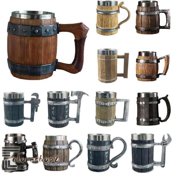 素晴らしい安定性：安定性に優れ、変形しないので、このジョッキマグは形状を維持し、長期間使用できます。洗練されたデザインと洗練された仕上げがエレガントなタッチを加え、どんな飲み物にも最適です。メンテナンスフリーのマグカップ：このジョッキマグは...