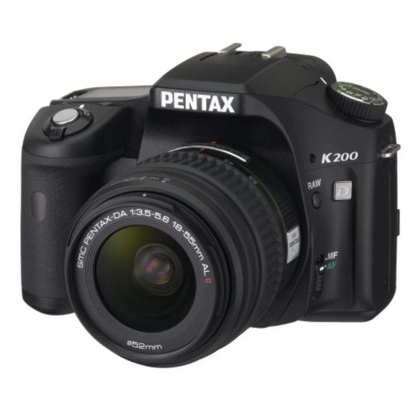 Pentax デジタル一眼レフカメラ K200D レンズキット (K200D+DA18-55II)