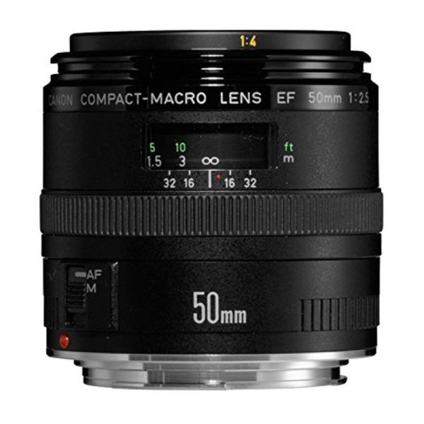 キャノン マクロレンズ50mm Canon 単焦点マクロレンズ EF50mm F2.5 コンパクトマクロ フル