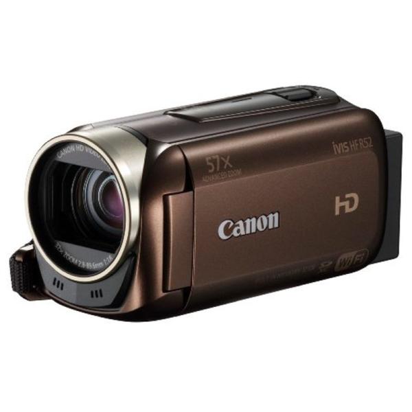 Canon デジタルビデオカメラ iVIS HF R52 ブラウン 光学32倍
