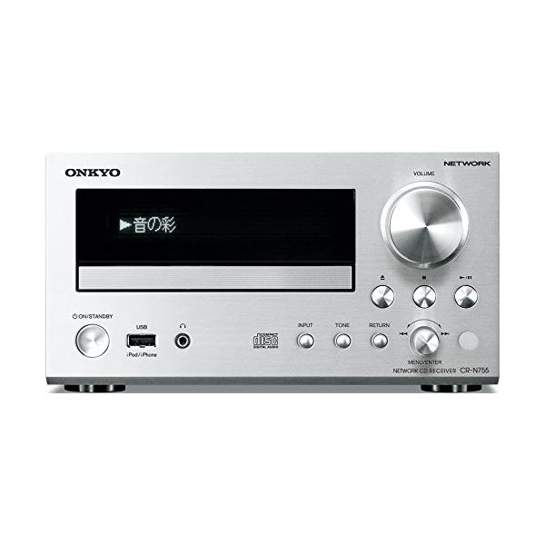 ONKYO ネットワークCDレシーバー CR-N755(S) : ダイコク屋55ヤフー店