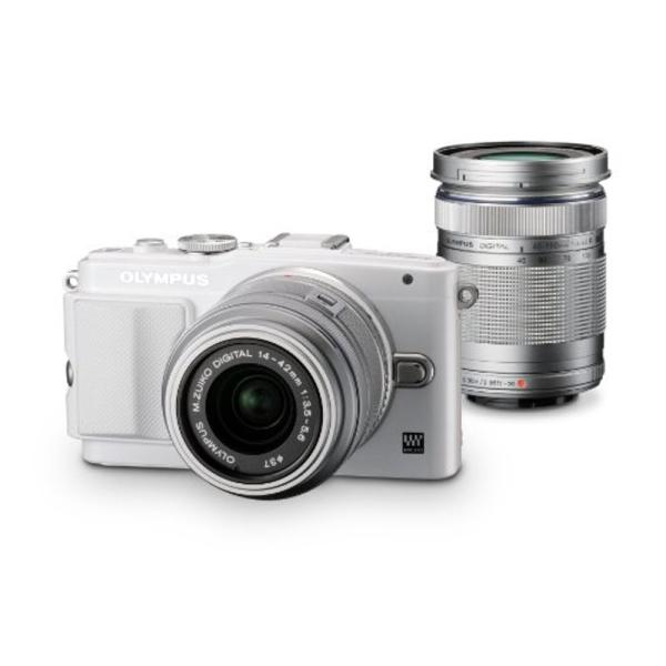 OLYMPUS ミラーレス一眼 ホワイト　E-PL1s おまけ付き Amazon | OLYMPUS ミラーレス一眼 E-PL1s レンズキット ホワイト