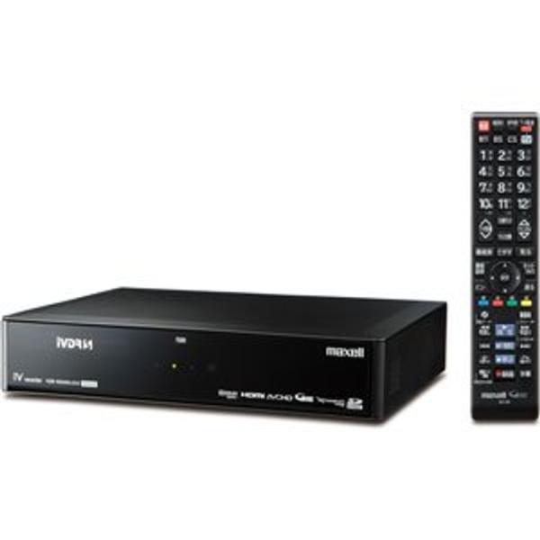 maxell Wチューナー搭載 500GB内臓ハードディスク+IVDRレコーダー VDR