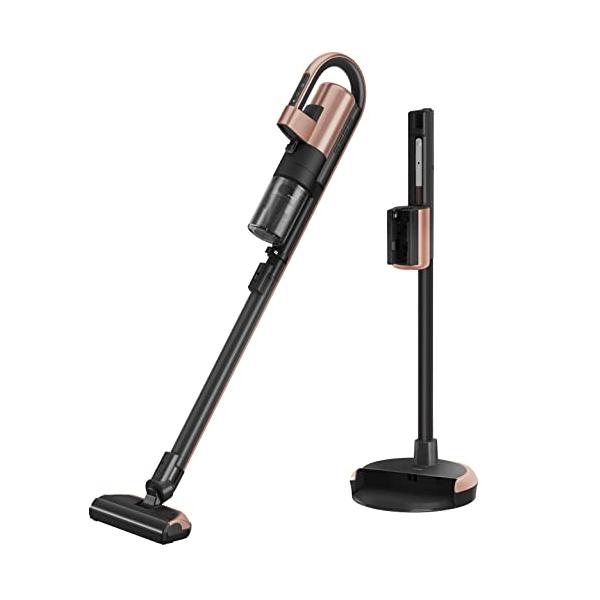 Mitsubishi 三菱電機 掃除機 コードレス ZUBAQ (ズバキュー) お部屋に出しておけるデザイン HC-JM2X-D キャニオンブロンズ daikokuya-