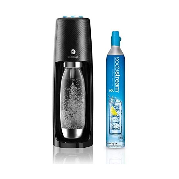 【新品】sodastream スピリット ワンタッチ ブラック スターターキット ソーダストリーム SodaStream / 【アウトレット在庫限り】SPIRIT