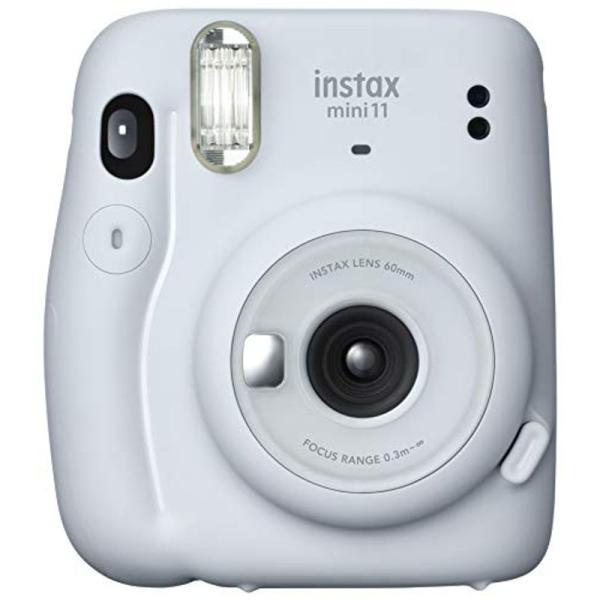 FUJIFILM インスタントカメラ チェキ instax mini 11 アイスホワイト INS MINI 11 WHITE