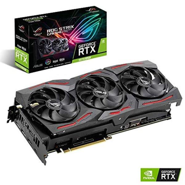 ASUS - 新品 ASUS ROG Strix RTX 2070 SUPER トリプルファン ASUS NVIDIA GEFORCE RTX 2070 SUPER 搭載 トリプルファンモデル